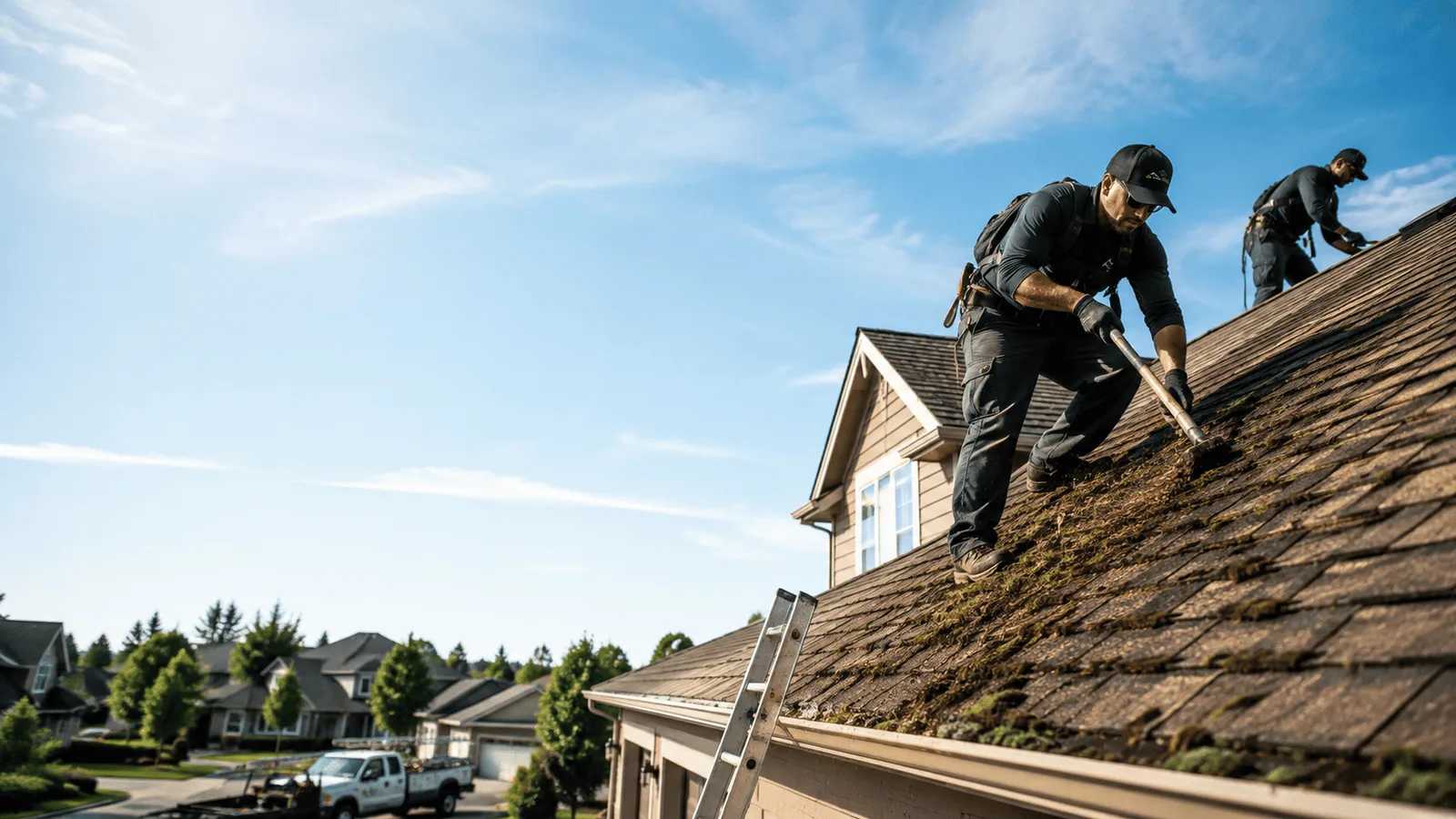 Roof Moss Removal in Cordova, MD near me